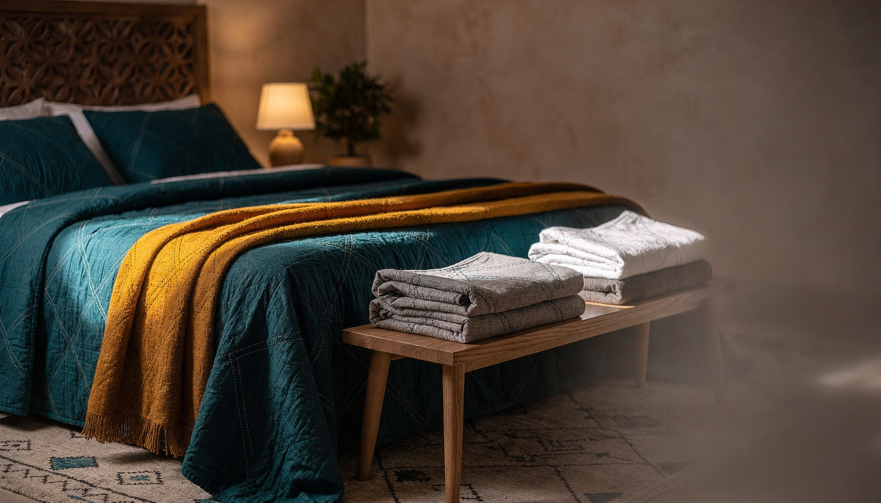 Jamal Bedcover — bedcover seller website built with WebZum AI website creator