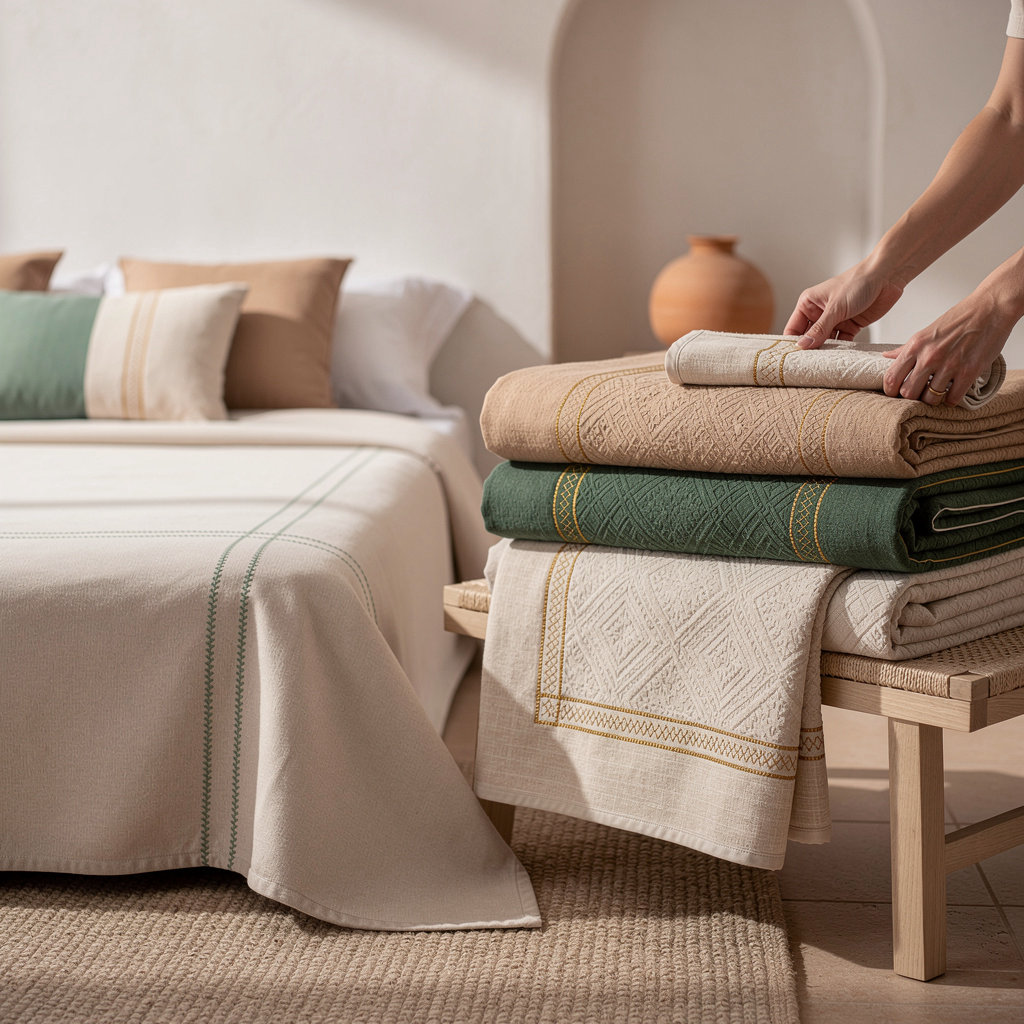 Jamal Bedcover collection - luxury bedcovers with premium materials and Moroccan designs